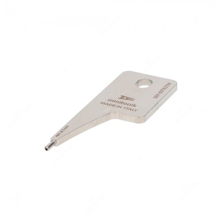 THT pins desoldering test stainless steel tool