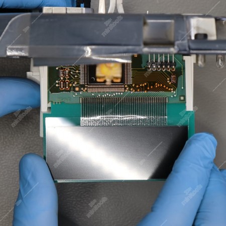 Support for soldering BMW E34 instrument cluster replacement display