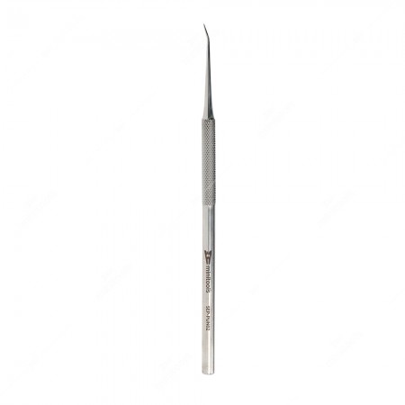 Angled tip steel probe