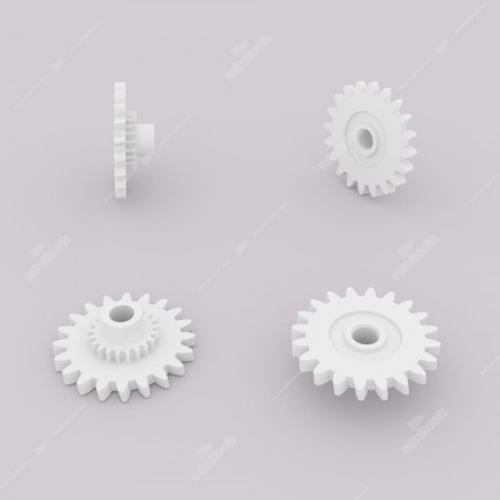 Gear (20 external - 21 internal teeth) for Porsche instrument clusters odometer