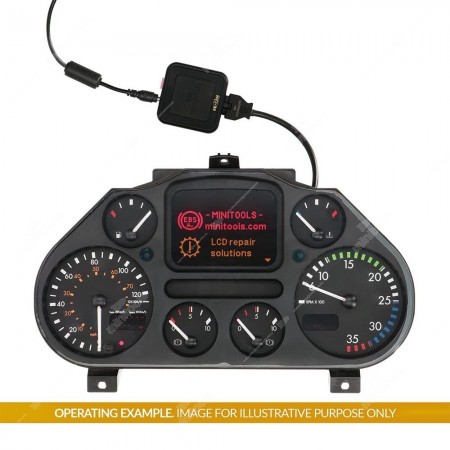 CAN BUS signal generator / message simulator for bench testing DAF CF, LF and XF speedometers