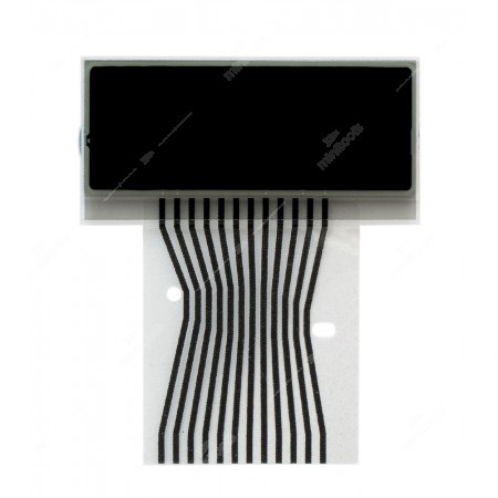 Left side LCD display (external temperature) for repairing Mercedes C-Class, E-Class, CLK and SLK instrument clusters