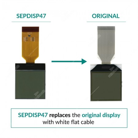 LCD display for New Holland Speedometer - comparison