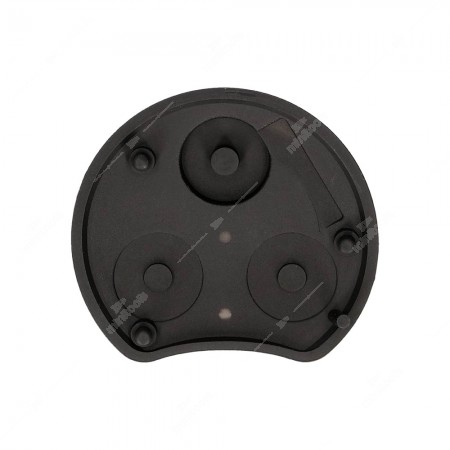 0 Gommino adattabile chiavi auto a tre tasti - 43,6x39,7mm - Colore nero