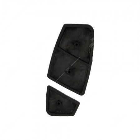 0 Gommino adattabile chiavi auto (2 pz, colore Nero) Mis. 30,65mm + 13mm
