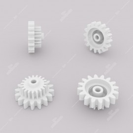 Gear (16 external - 19 internal teeth) for BMW 3 Series E30 odometers