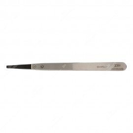 ESD tweezers with flat plastic tip (130x10x9mm)
