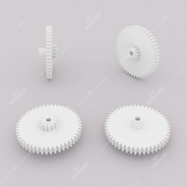 Gear (48 external - 13 internal teeth) for BMW 7 Series E23, Mercedes S-Class W126 and SL R107 dashboards