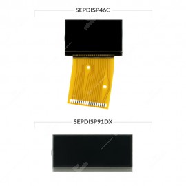Right-hand side display for Porsche 911 996, Boxster 986 and RUF instrument clusters