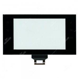 Touch screen for middle display of Citroën C3, C3 Aircross, C4 Cactus, Opel - Vauxhall Corsa and Peugeot 308 - icons off