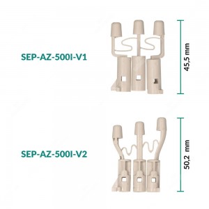 Fiat 500, Abarth 500, 595, 695 speedometers ivory buttons