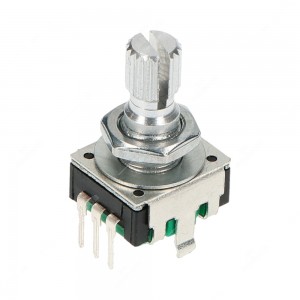 24 ppr, 24 detents, 15 mm shaft incremental rotary encoder without push switch