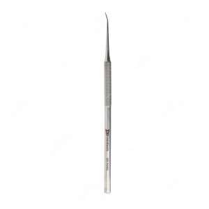 Angled tip steel probe