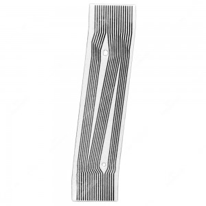 0 Flat a 18 pin, Misure: 12,5x54,5mm